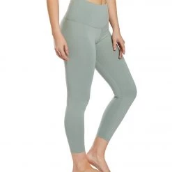 Balance Collection Ultra High Waisted Yoga Capris Slate Grey