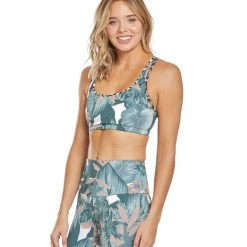 CLOTHING Onzie Bridge Yoga Sports Bra Tropical Camo