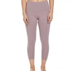 Balance Collection Ultra High Waisted Yoga Capris Quail CLOTHING