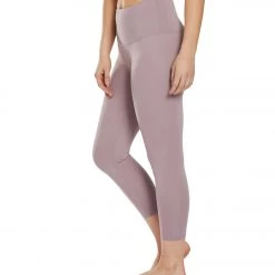 Balance Collection Ultra High Waisted Yoga Capris Quail CLOTHING
