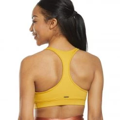 CLOTHING Mika Yoga Wear Mayana Yoga Sports Bra Mustard