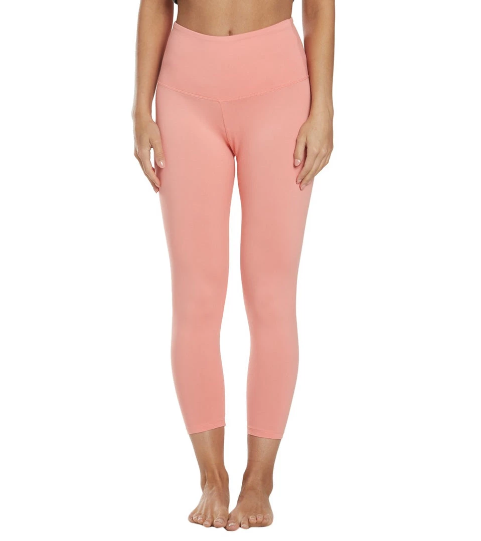 CLOTHING Balance Collection Ultra High Waisted Yoga Capris Burnt Coral 3 CLOTHING Balance Collection Ultra High Waisted Yoga Capris Burnt Coral