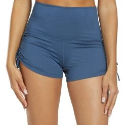 Mika Yoga Wear Lucia High Waisted Yoga Shorts Moondust CLOTHING