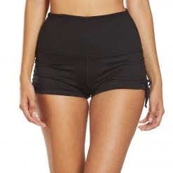 CLOTHING Mika Yoga Wear Lucia High Waisted Yoga Shorts Black