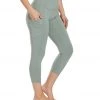 Balance Collection Eclipse Yoga Capris Slate Grey CLOTHING