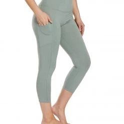 Balance Collection Eclipse Yoga Capris Slate Grey CLOTHING