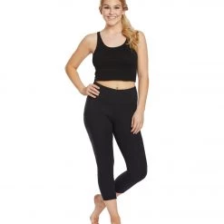 Balance Collection Eclipse Yoga Capris Black CLOTHING