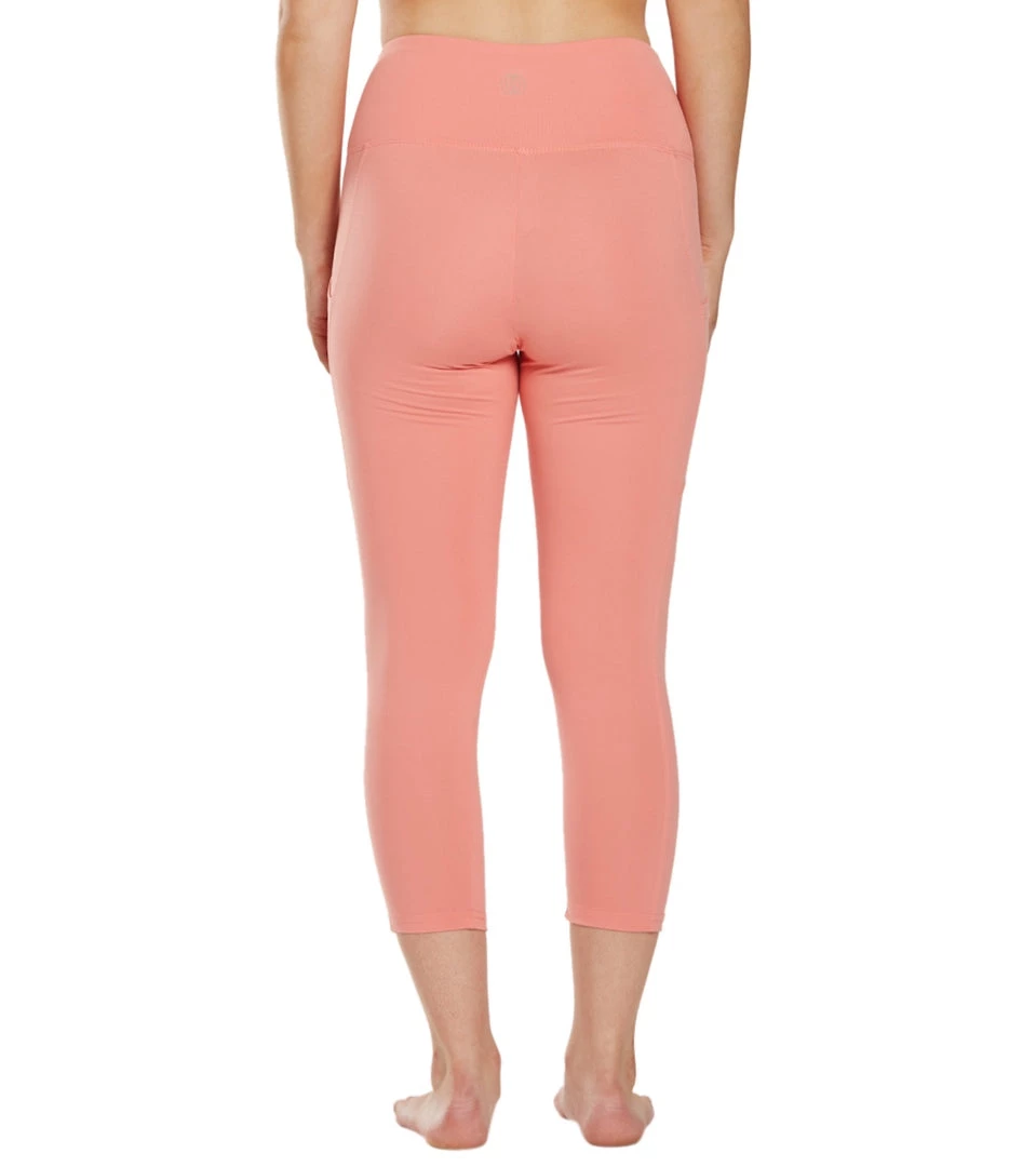 Balance Collection Eclipse Yoga Capris Burnt Coral CLOTHING 5 Balance Collection Eclipse Yoga Capris Burnt Coral CLOTHING
