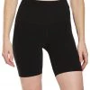 Beyond Yoga Spacedye High Waisted Biker Yoga Shorts Darkest Night