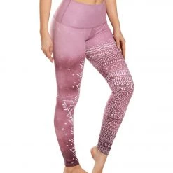 Mika Yoga Wear Kaya High Waisted Printed Yoga Leggings