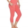 Balance Collection Eclipse Yoga Capris Rose Of Sharon CLOTHING