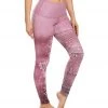 Mika Yoga Wear Kaya High Waisted Printed Yoga Leggings Mystic Henna Mauve 2 Mika Yoga Wear Kaya High Waisted Printed Yoga Leggings Mystic Henna Mauve