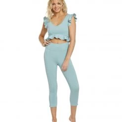 Free People Movement Virgo Performance Yoga Crop Top Green CLOTHING 12 Free People Movement Virgo Performance Yoga Crop Top Green CLOTHING