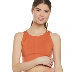 Free People Movement Mantra Yoga Crop Top Terracotta CLOTHING
