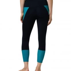 CLOTHING Onzie Athletic Yoga 7/8 Leggings Black/Teal/Green