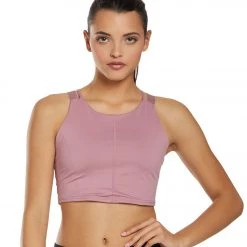 Free People Movement Mantra Yoga Crop Top Raspberry
