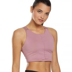 Free People Movement Mantra Yoga Crop Top Raspberry