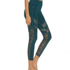 CLOTHING DYI Lace Ready 7/8 Yoga Leggings Forest