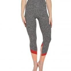 Beyond Yoga Spacedye Color In High Waisted Long Yoga Leggings Black And White