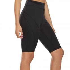 Free People Movement Biker Baby Shorts Black CLOTHING