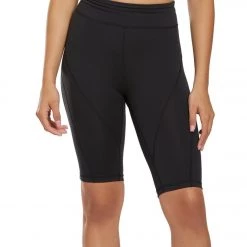 Free People Movement Biker Baby Shorts Black CLOTHING