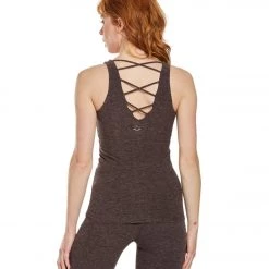 Beyond Yoga Spacedye Crossed My Mind Yoga Tank Top Terra Leather Earth