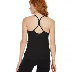 CLOTHING Beyond Yoga Lightweight Keyhole To Success Yoga Tank Top Darkest Night