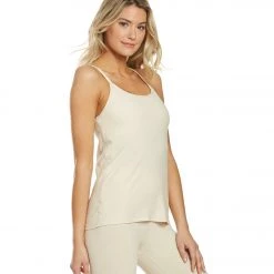 CLOTHING Beyond Yoga Lightweight Keyhole To Success Yoga Tank Top Sandstone Almond