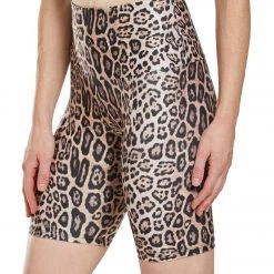 CLOTHING Onzie High Rise Bike Shorts Leopard