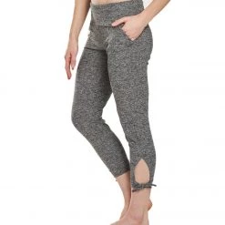 Beyond Yoga Keep It Lightweight And Easy Foldover Midi Sweatpant Joggers Black And White CLOTHING 13 Beyond Yoga Keep It Lightweight And Easy Foldover Midi Sweatpant Joggers Black And White CLOTHING