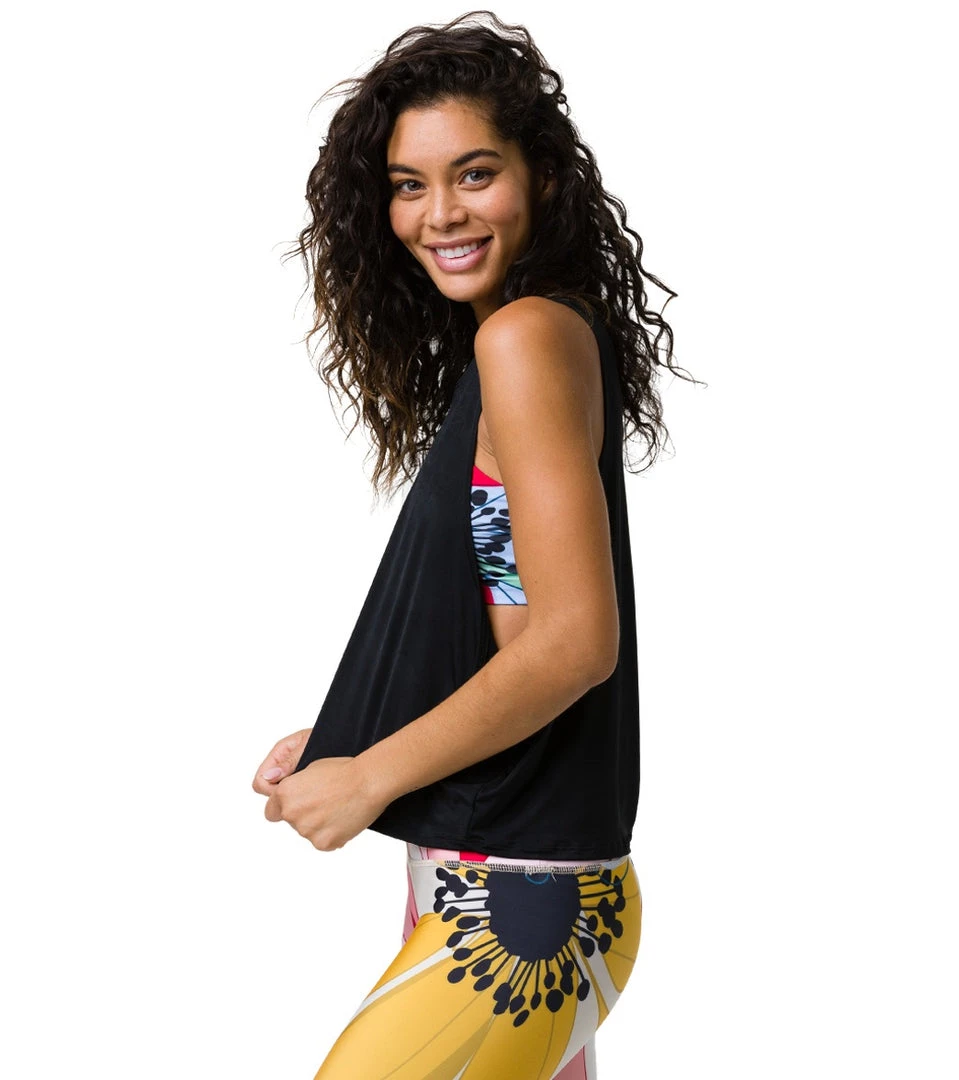 Onzie Tone Yoga Tank Black CLOTHING 4 Onzie Tone Yoga Tank Black CLOTHING