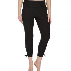 Beyond Yoga Keep It Lightweight And Easy Foldover Midi Sweatpant Joggers Darkest Night CLOTHING