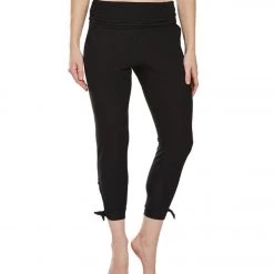 Beyond Yoga Keep It Lightweight And Easy Foldover Midi Sweatpant Joggers Darkest Night CLOTHING