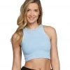 Free People Seamless Roxy Yoga Tank Sky CLOTHING