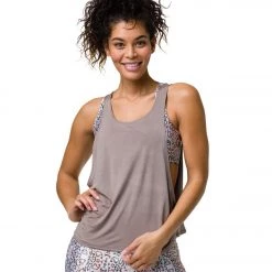 Onzie Tone Yoga Tank Champagne CLOTHING