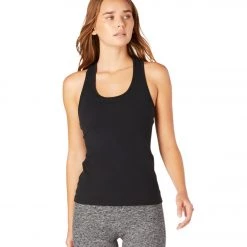 CLOTHING Beyond Yoga Latitude Racerback Yoga Tank Jet Black