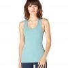 Beyond Yoga Latitude Racerback Yoga Tank True Teal CLOTHING
