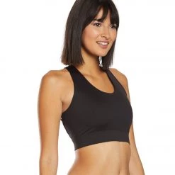 Mika Yoga Wear Kendra Yoga Sports Bra Black CLOTHING