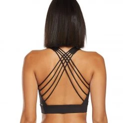 Mika Yoga Wear Kendra Yoga Sports Bra Black CLOTHING