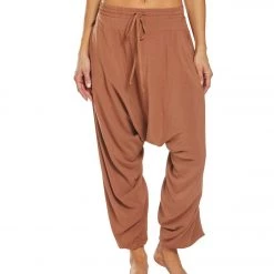 Buddha Pants Summer Flair Harem Pants Rust CLOTHING