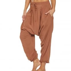 Buddha Pants Summer Flair Harem Pants Rust CLOTHING