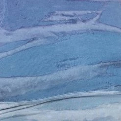 Hard Tail Wrap Back Yoga Crop Top Purple/Blue Rainbow Horizon CLOTHING