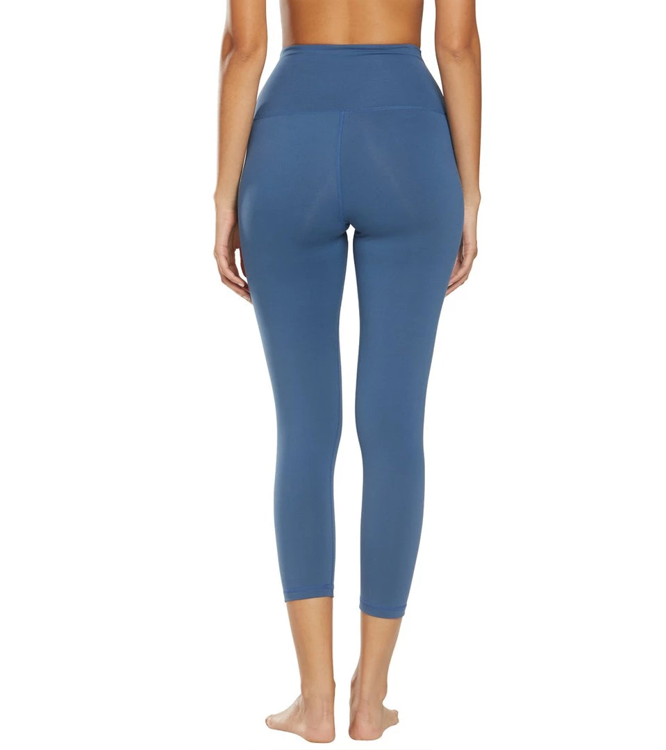 DYI Signature Jersey Moss High Waisted 7/8 Yoga Leggings Chambray 5 DYI Signature Jersey Moss High Waisted 7/8 Yoga Leggings Chambray