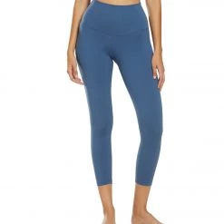 DYI Signature Jersey Moss High Waisted 7/8 Yoga Leggings Chambray 15 DYI Signature Jersey Moss High Waisted 7/8 Yoga Leggings Chambray