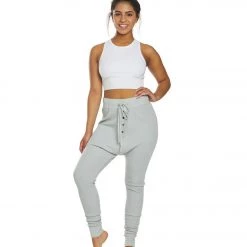 Hard Tail Thermal Harem Pants Dove