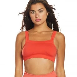 NUX Fundamentals Yoga Sports Bra Poppy