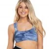 Free People On The Radar Tie Dye Yoga Sports Bra Dark Blue 1 Free People On The Radar Tie Dye Yoga Sports Bra Dark Blue