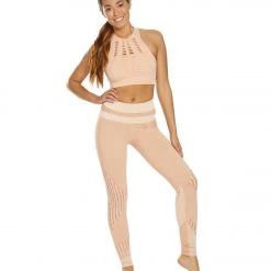 Long Leggings NUX Get Shredded High Waisted Seamless Yoga Leggings Not Nude