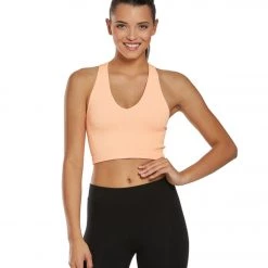 CLOTHING Free People Free Throw Yoga Crop Peach
