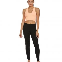 CLOTHING Free People Free Throw Yoga Crop Peach